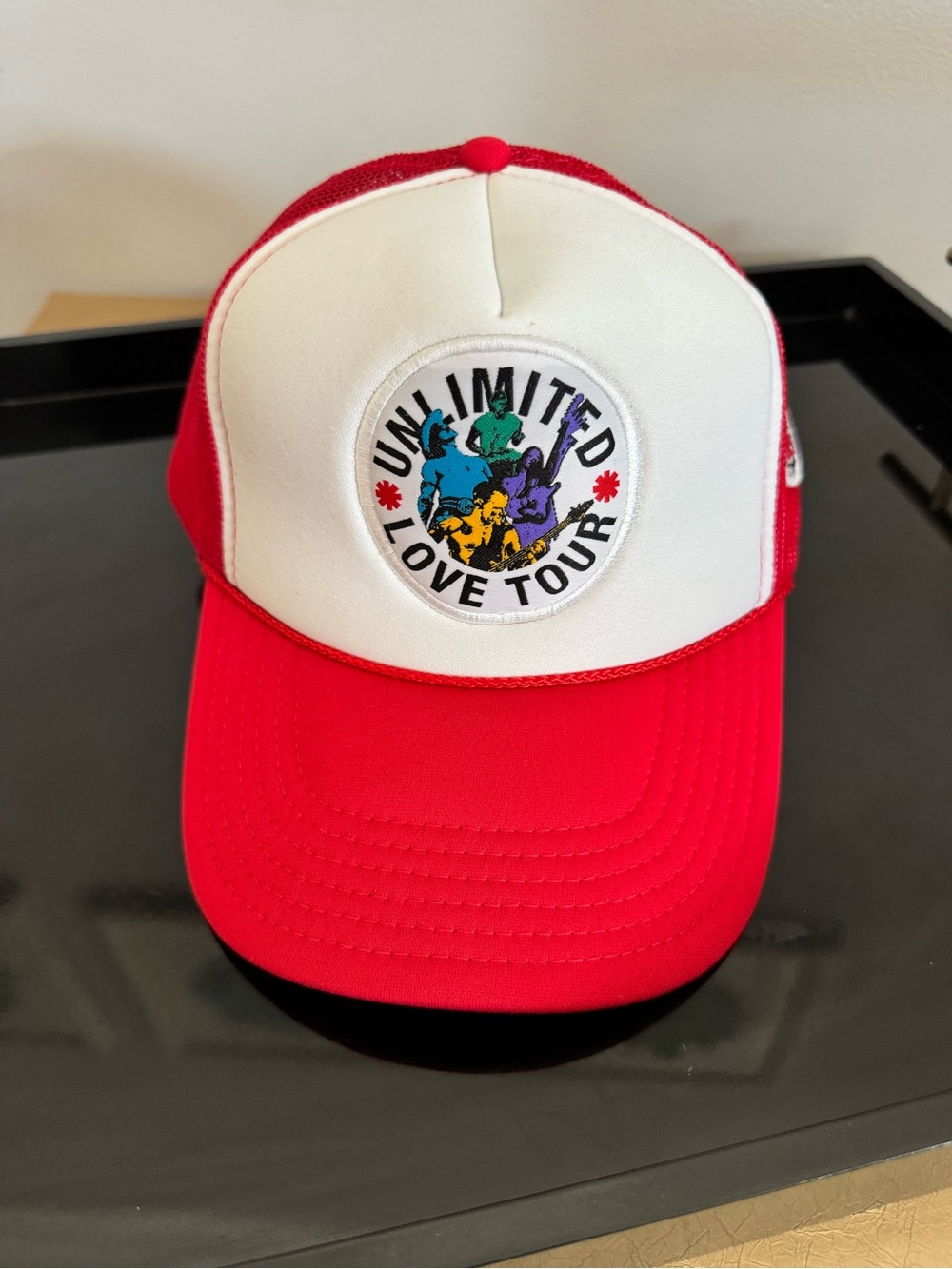 Red Hot Chili Peppers Official Tour Merch 'Unlimited Love Tour' Trucker Hat
